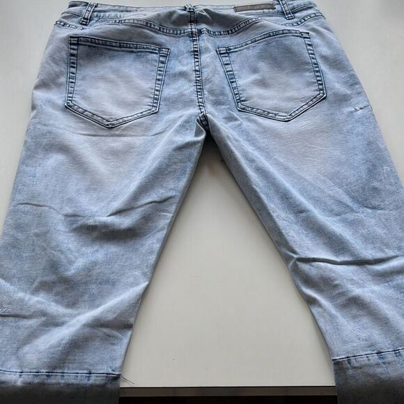 Black Label Skinny Flex Jeans Sz. 36/32 - Picture 4 of 7